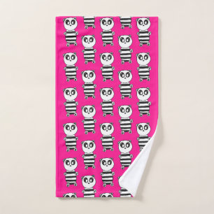 Panda Kids Hand Towel