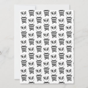 Panda Kids Invitation