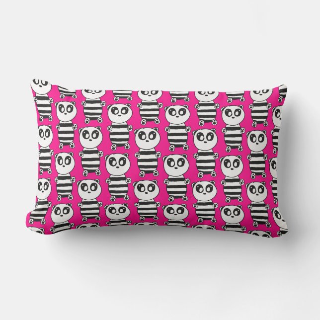 Panda Kids  Lumbar Cushion (Front)
