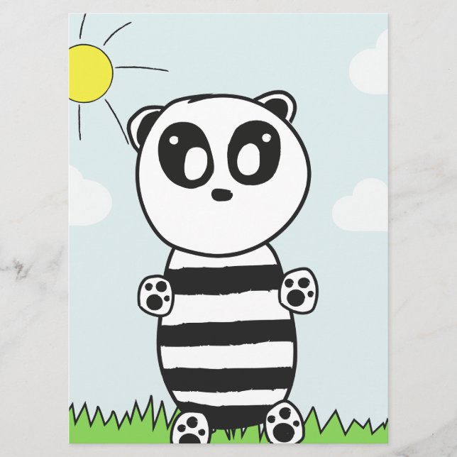 Panda Kids  Menu (Front)