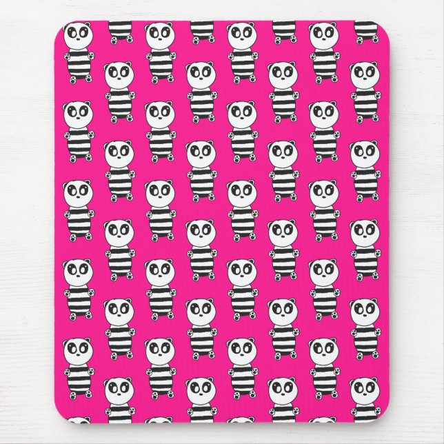 Panda Kids  Mouse Pad (Front)