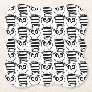 Panda Kids    Paper Coaster