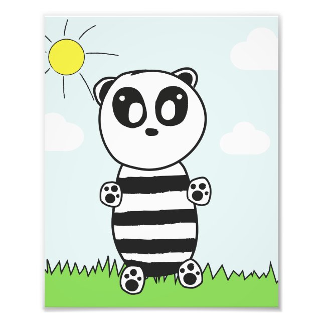 Panda Kids   Photo Print (Front)