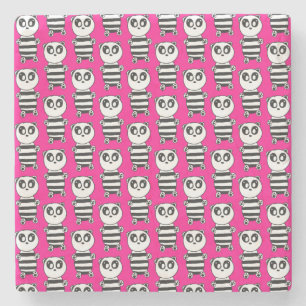 Panda Kids  Stone Coaster