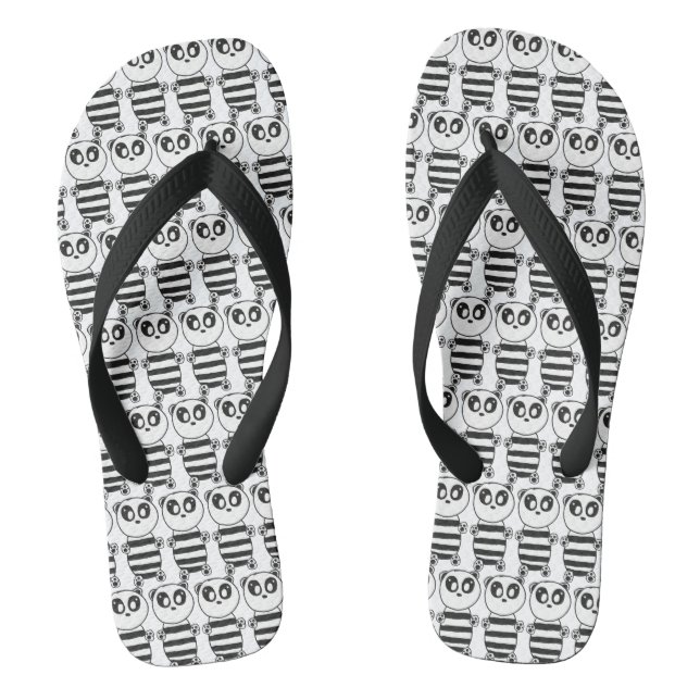 Panda Kids  Thongs (Footbed)