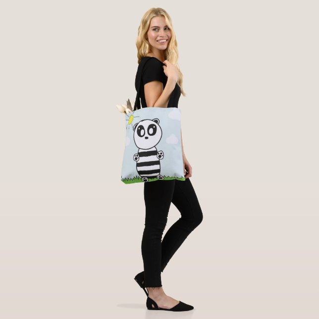 Panda Kids    Tote Bag (On Model)