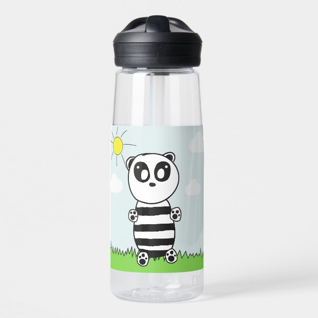 Panda Kids   Water Bottle (Front)