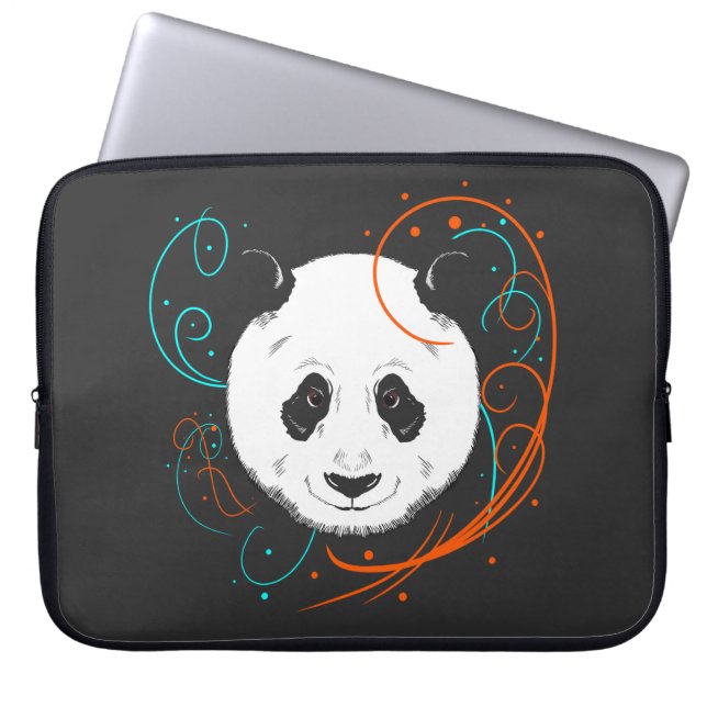 Panda Laptop Sleeve (Front)