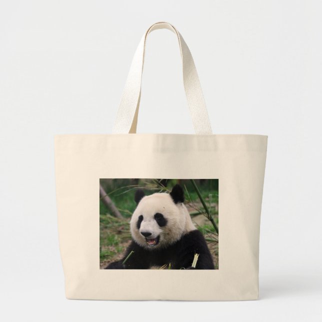 panda large tote bag (Front)
