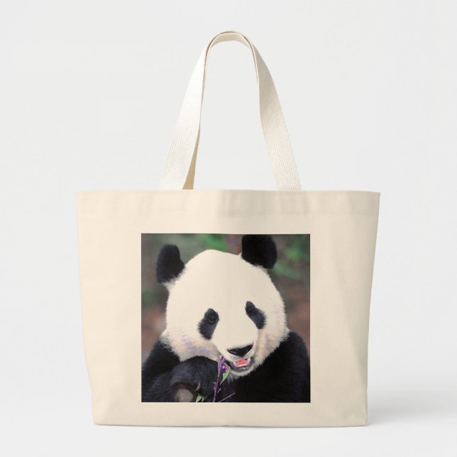 Panda Large Tote Bag (Front)