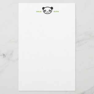 Panda Leaf Stationery
