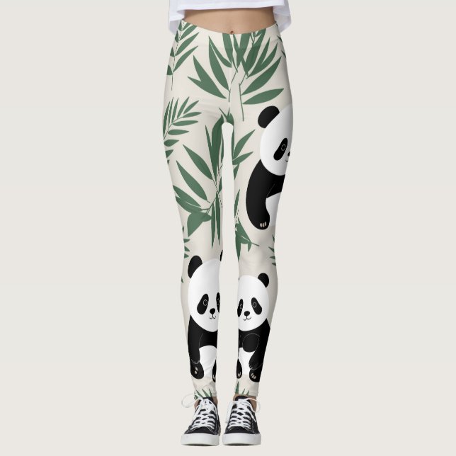 Panda Leggings (Front)