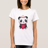 Panda Lover Fan Gift Valentine's Day Heart Present