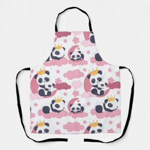Panda Lover I Am Nicknamed As Panda Apron