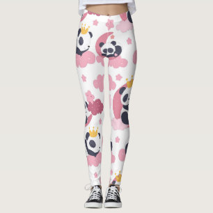 Panda Lover I Am Nicknamed As Panda Leggings