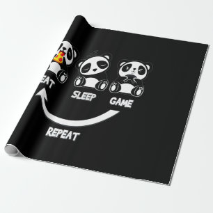 Panda Lover   Keep Calm And Love Panda Wrapping Paper