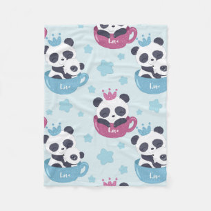 Panda Lover The Panda Is A Nasty Animal Fleece Blanket