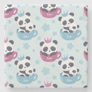 Panda Lover   The Panda Is A Nasty Animal Stone Coaster
