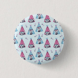 Panda Lover To Be Like Panda 3 Cm Round Badge
