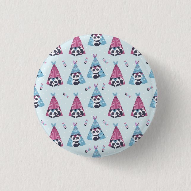 Panda Lover | To Be Like Panda 3 Cm Round Badge (Front)