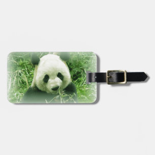 Panda Luggage Tag