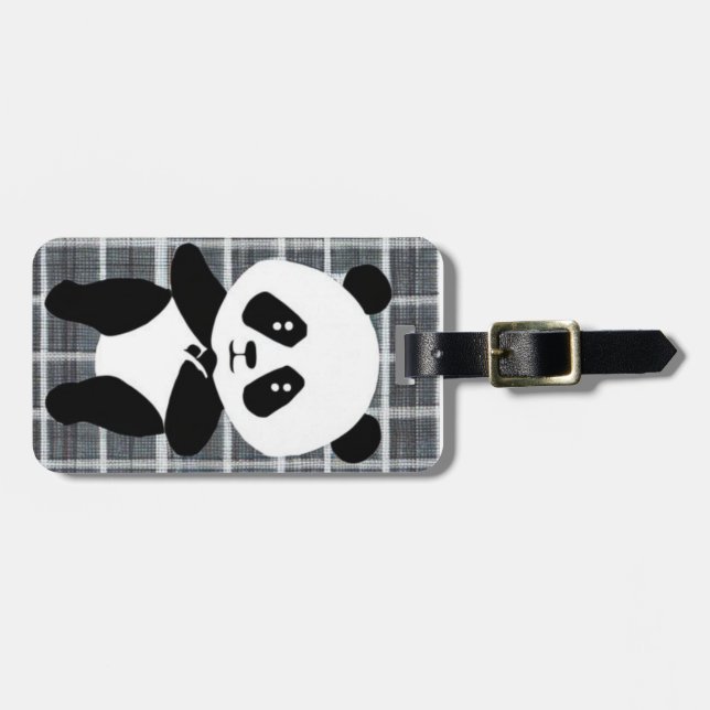 Panda Luggage Tage Luggage Tag (Front Horizontal)