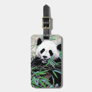 Panda Luggage Tags