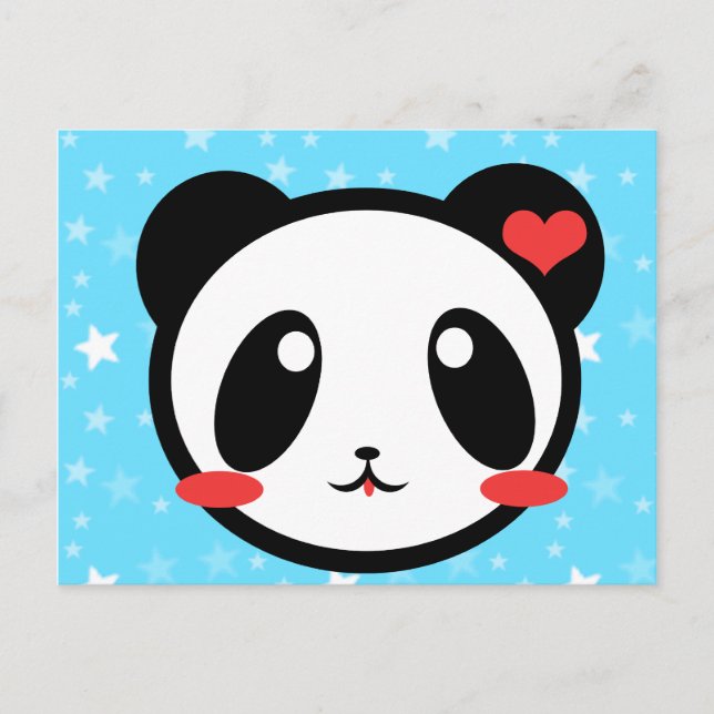 Panda Luv! Postcard (Front)