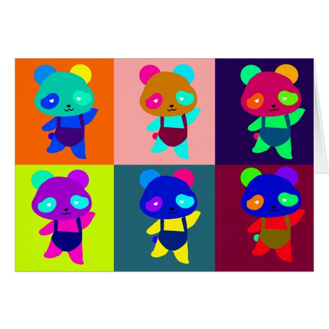 panda marilyn pop art (Front Horizontal)