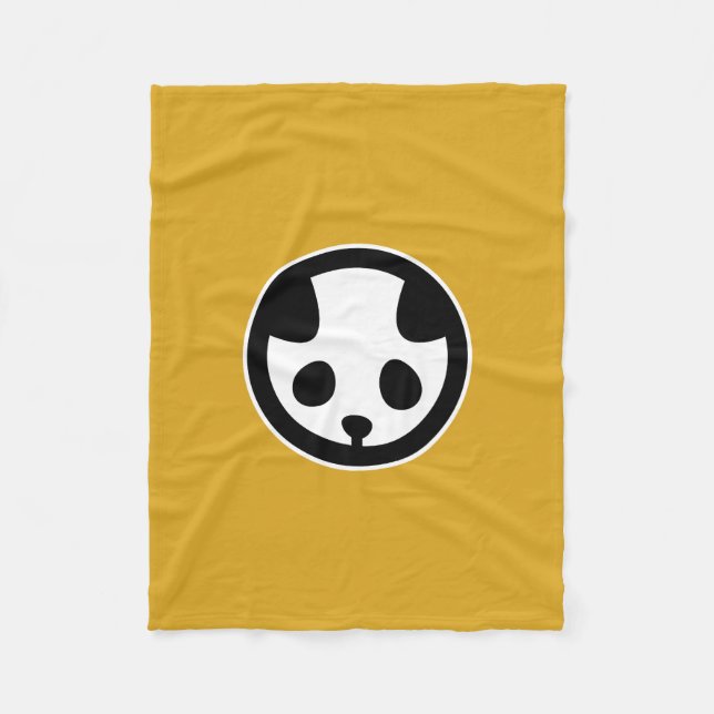 Panda mon fleece blanket (Front)