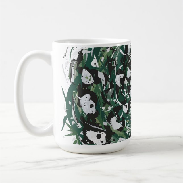 Panda-monium Coffee Mug (Left)