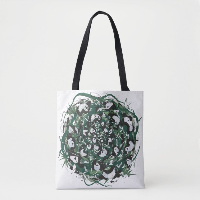 Panda-monium Tote Bag (Front)