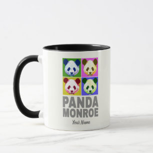 Panda Monroe Bear Pop Art Portrait Mug