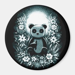 Panda Moon Magnet