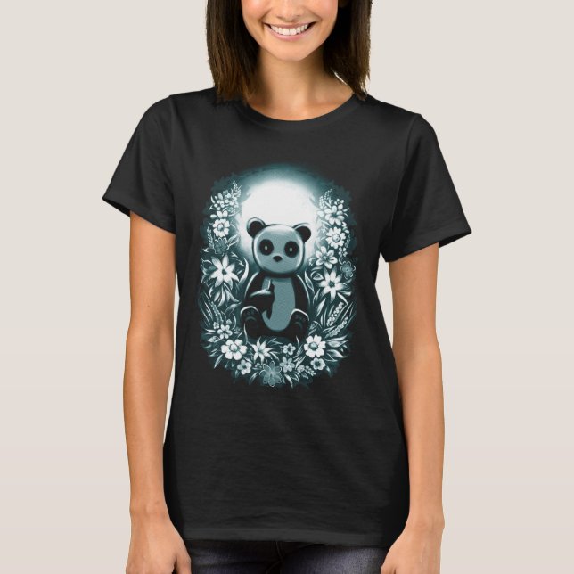 Panda Moon T-Shirt (Front)