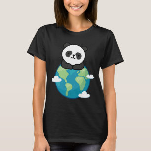 Panda Mother Earth Day Funny For Planet Environmen T-Shirt