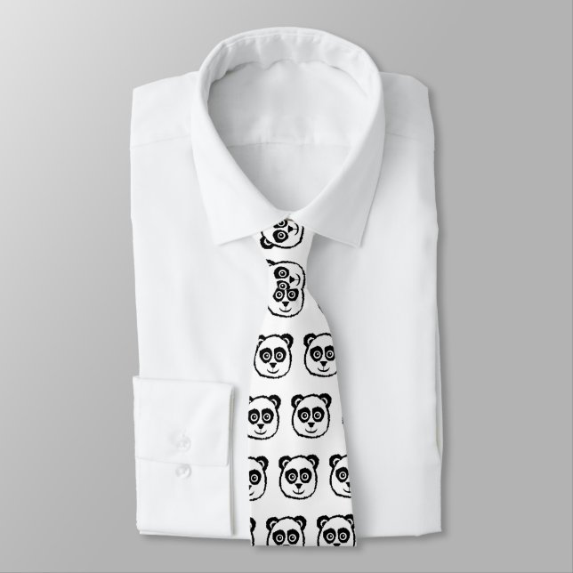 Panda Neck Tie (Tied)