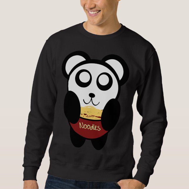 Panda Noodle Poodle Sweatshirt (Front)