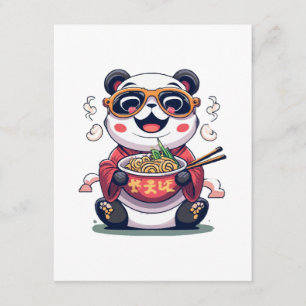 Panda Noodles Enclosure Card