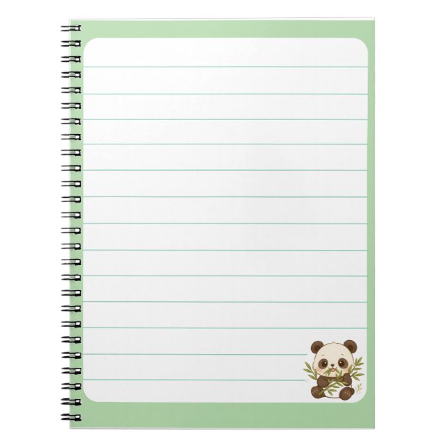 Panda Notebook (Front)
