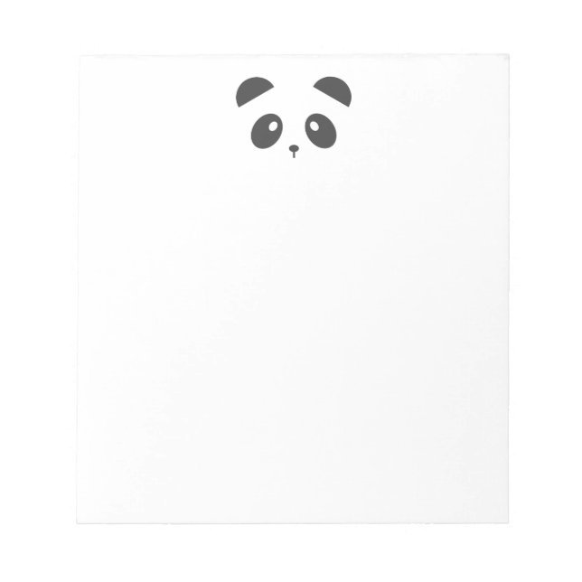 Panda notepad (Front)