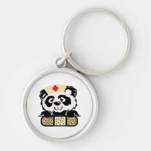 Panda Nurse Key Ring