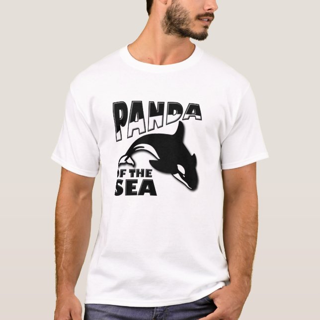 Panda of the Sea Funny Tshirt (Front)