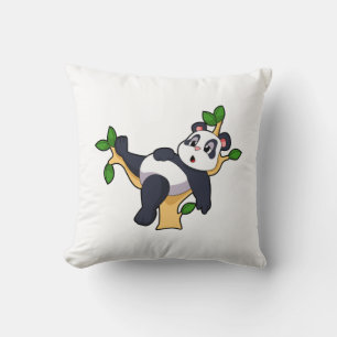 Panda on Tree Cushion
