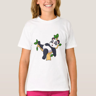 Panda on Tree T-Shirt