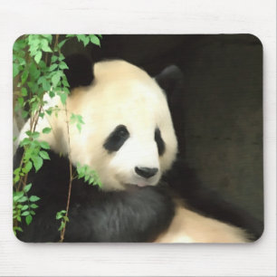 Panda Painting Mousepad