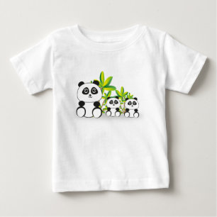 Panda, Panda Bear, Bear Baby T-Shirt