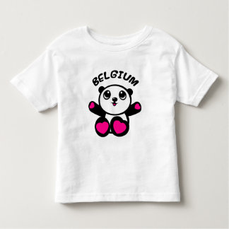 Panda Panda Belgium Toddler T-Shirt