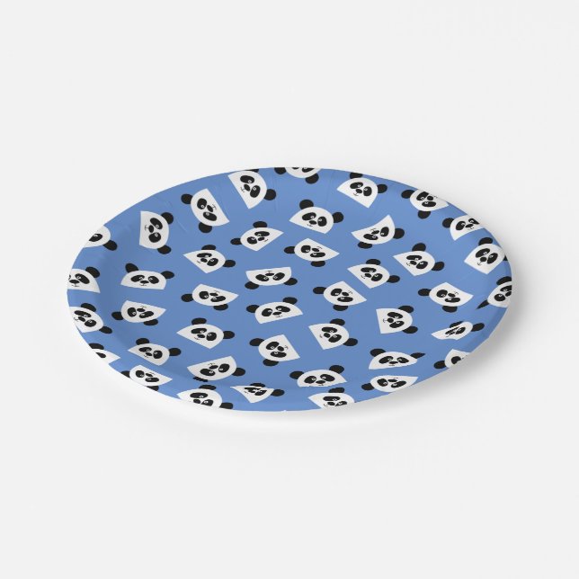 Panda Paper Plate (Angled)
