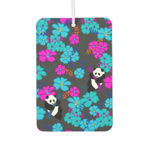 Panda Paradise Bloom Car Air Freshener
